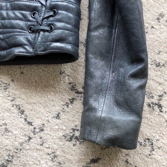 Rag & Bone ‘Bowery’ Leather Moto Jacket - size 2 - Picture 5 of 13